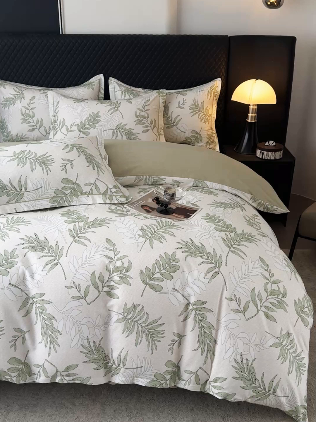 91家纺网 家纺一手货源 找家纺 金盛纺 2025新款全棉纯棉加厚磨毛印花四件套 风和日暖