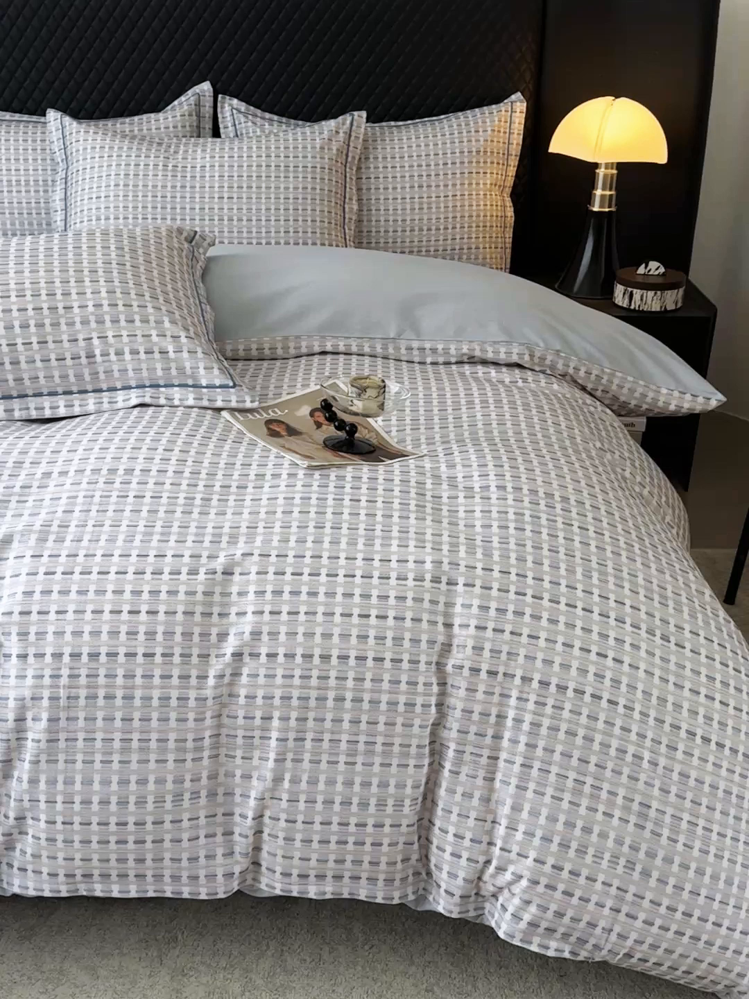 91家纺网 家纺一手货源 找家纺 金盛纺 2025新款全棉纯棉加厚磨毛印花四件套 锦知