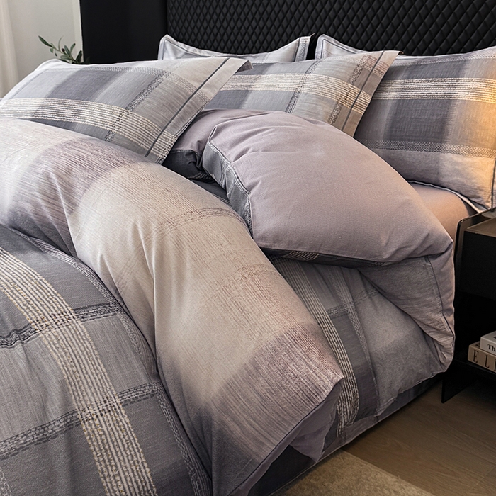 91家纺网 家纺一手货源 找家纺 （总）金盛纺 2025新款全棉纯棉加厚磨毛印花四件套