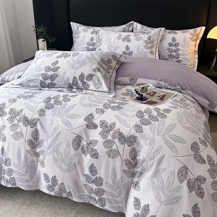 91家纺网 家纺一手货源 找家纺 金盛纺 2025新款全棉纯棉加厚磨毛印花四件套 奇幻曲