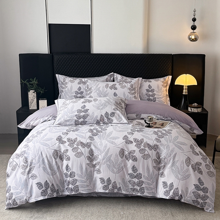 91家纺网 家纺一手货源 找家纺 金盛纺 2025新款全棉纯棉加厚磨毛印花四件套 奇幻曲