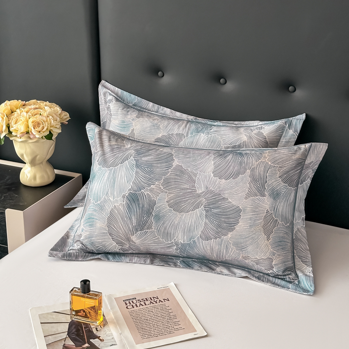 91家纺网 家纺一手货源 找家纺 （总）益利多 2025新款纯棉A类全棉枕套加厚磨毛印花两只装枕头套信封开口48x74/50x80