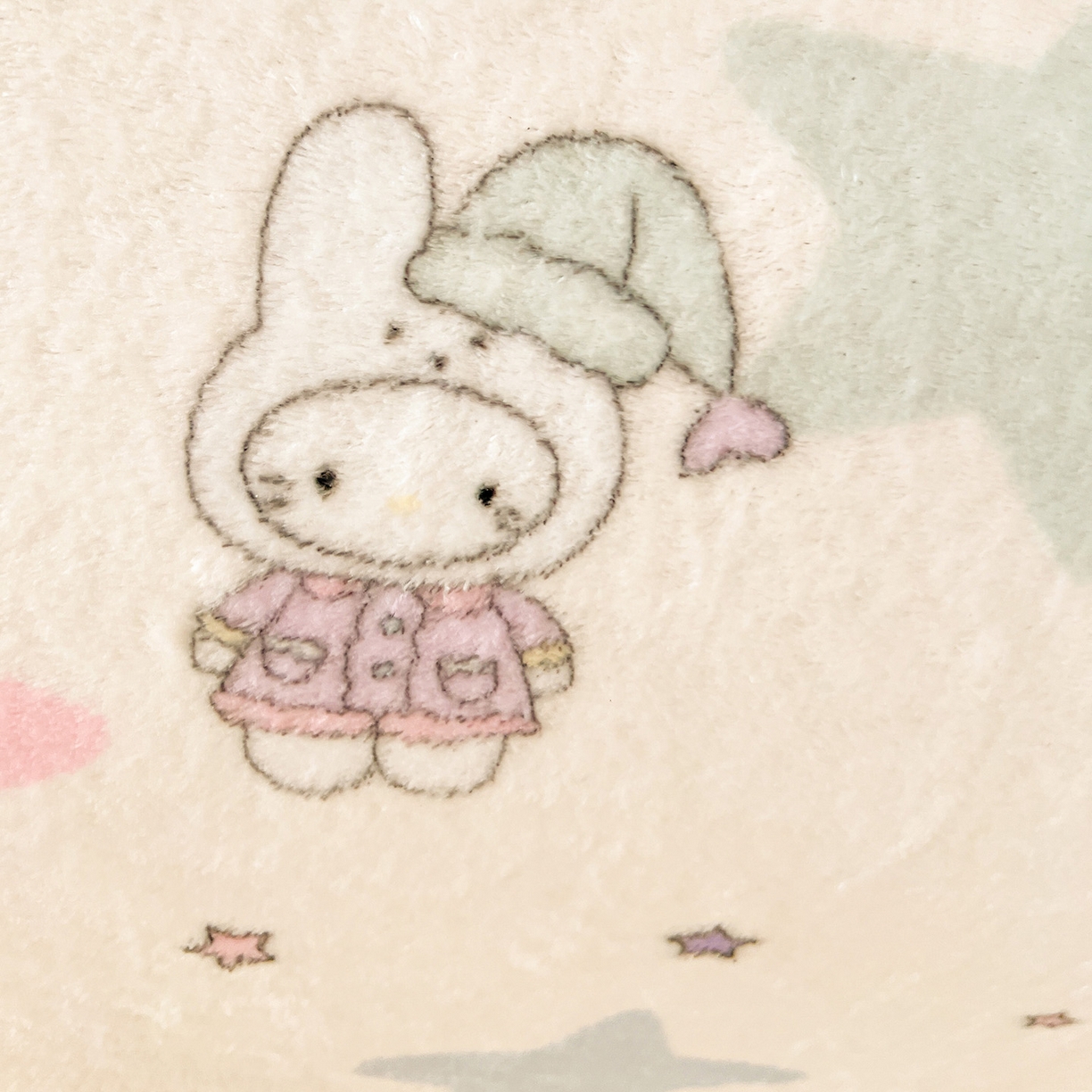 91家纺网 家纺一手货源 找家纺 初念 2025新款四季款双面牛奶绒多功能毛毯 星星米菲