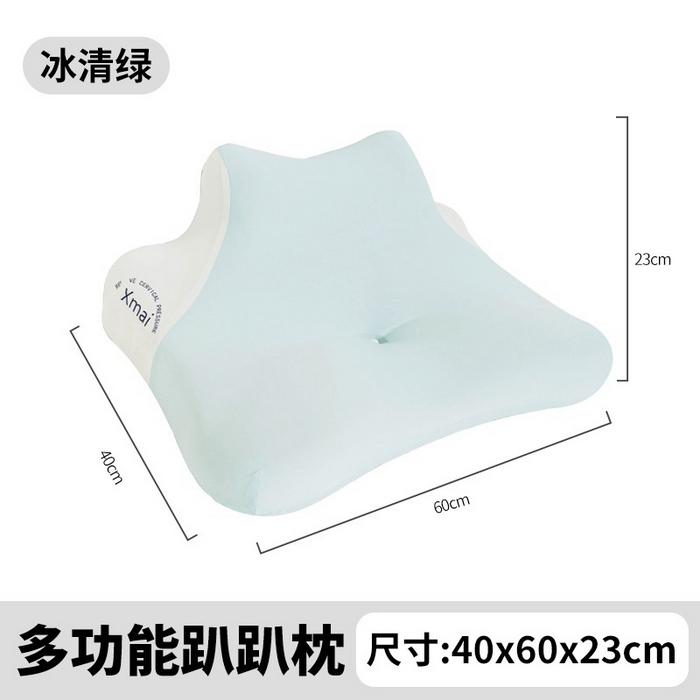 （总）锦鲤枕芯 2025新款跨境外贸多功能记忆棉趴趴枕卧室靠枕