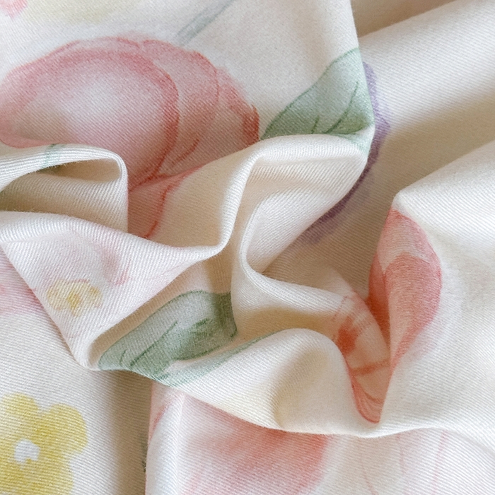 91家纺网 家纺一手货源 找家纺 金盛纺 2025新款全棉纯棉加厚磨毛印花四件套 春光郁金