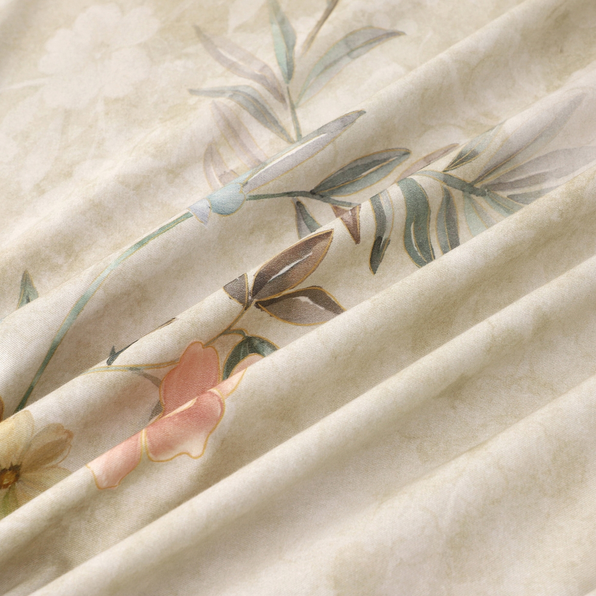 91家纺网 家纺一手货源 找家纺 金盛纺 2025新款全棉纯棉加厚磨毛印花单品床笠 床笠单件 美伊