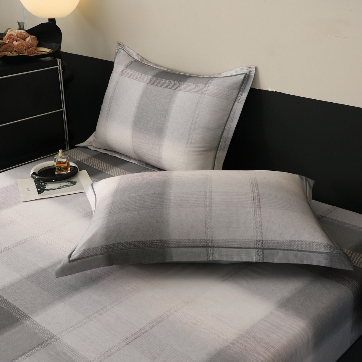 91家纺网 家纺一手货源 找家纺 金盛纺 2025新款全棉纯棉加厚磨毛印花单品床笠 床笠单件 轻织漫冬