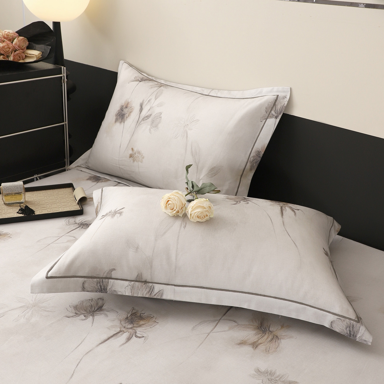 91家纺网 家纺一手货源 找家纺 金盛纺 2025新款全棉纯棉加厚磨毛印花单品床笠 床笠单件 嬉秋集