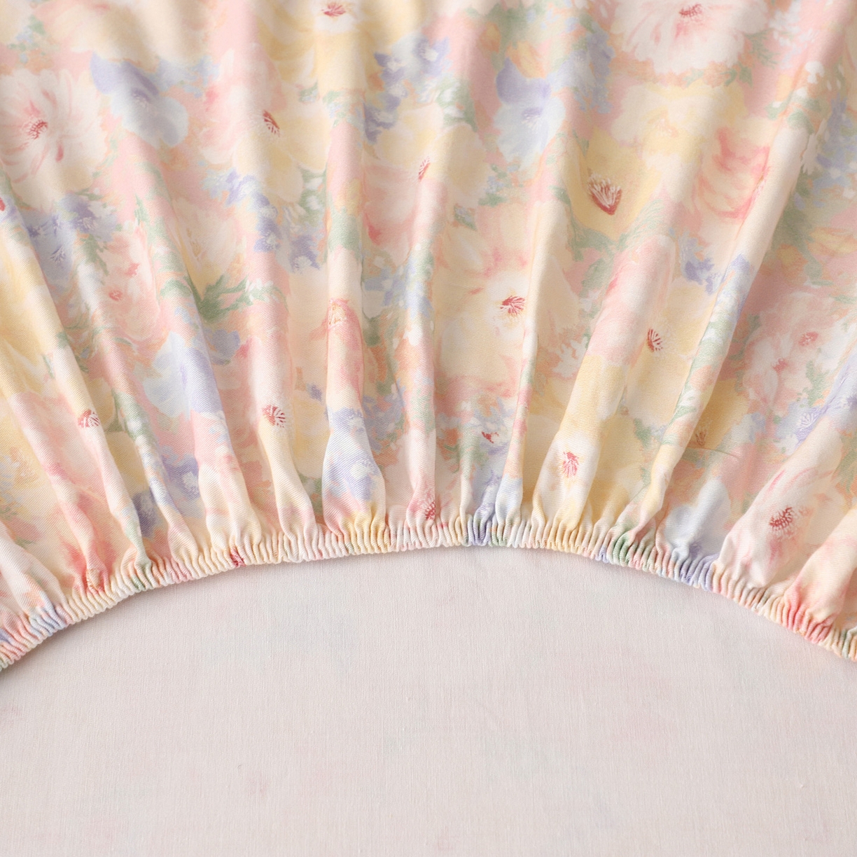 91家纺网 家纺一手货源 找家纺 金盛纺 2025新款全棉纯棉加厚磨毛印花单品床笠 床笠单件 仙女星尘