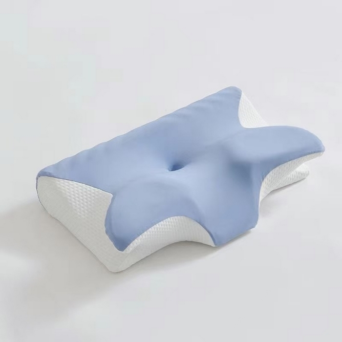 91家纺网 家纺一手货源 找家纺 （总）锦鲤枕芯 2025新款蝶形护颈记忆枕 枕头枕芯