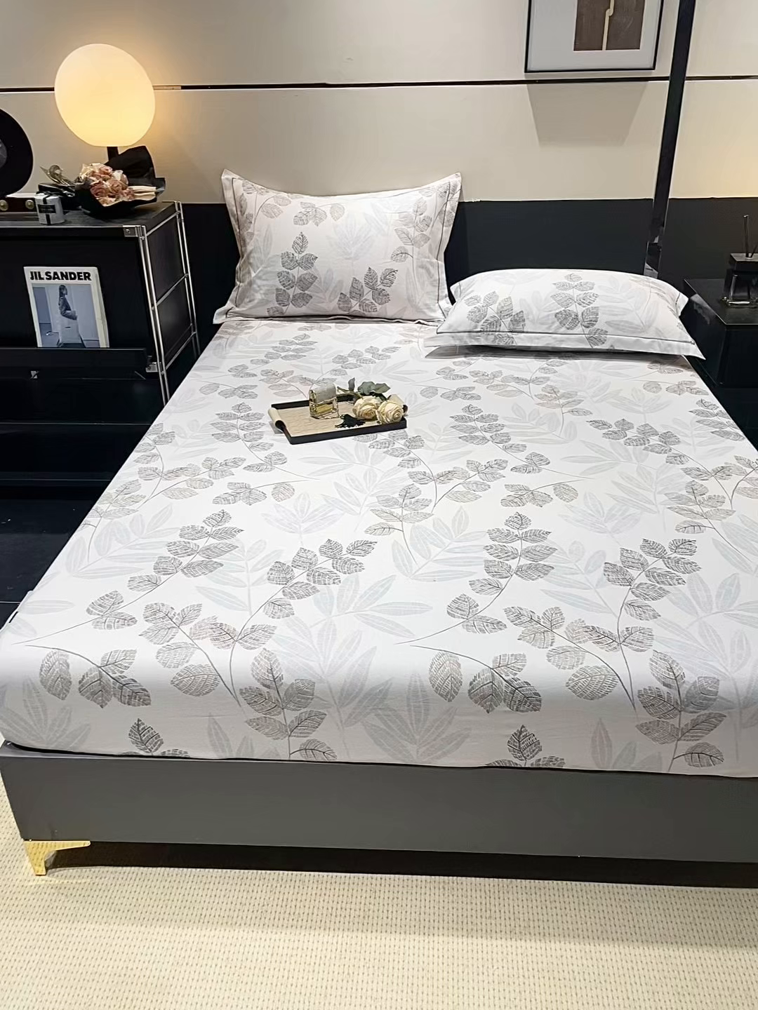 91家纺网 家纺一手货源 找家纺 金盛纺 2025新款全棉纯棉加厚磨毛印花单品床笠 床笠单件 奇幻曲