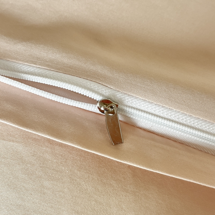 91家纺网 家纺一手货源 找家纺 博纳家纺 2025新款亲服棉宽边高级简奢款绣花四件套-盛世年华 香槟