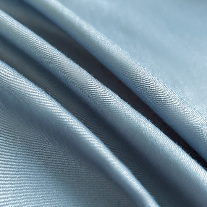 91家纺网 家纺一手货源 找家纺 博纳家纺 2025新款亲服棉宽边高级简奢款绣花四件套-盛世年华 宾利蓝