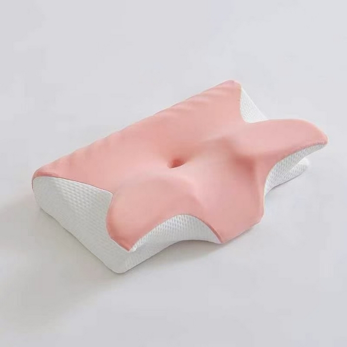 91家纺网 家纺一手货源 找家纺 （总）锦鲤枕芯 2025新款蝶形护颈记忆枕 枕头枕芯