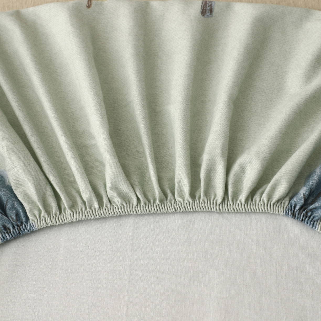 91家纺网 家纺一手货源 找家纺 金盛纺 2025新款全棉纯棉加厚磨毛印花单品床笠 床笠单件 柏林少女