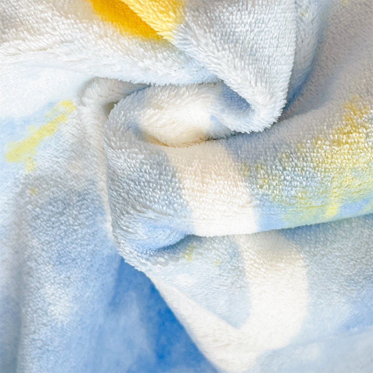 91家纺网 家纺一手货源 找家纺 名兮 2025新款秋冬高克重牛奶绒羊羔绒多功能盖毯 毛毯-满天星