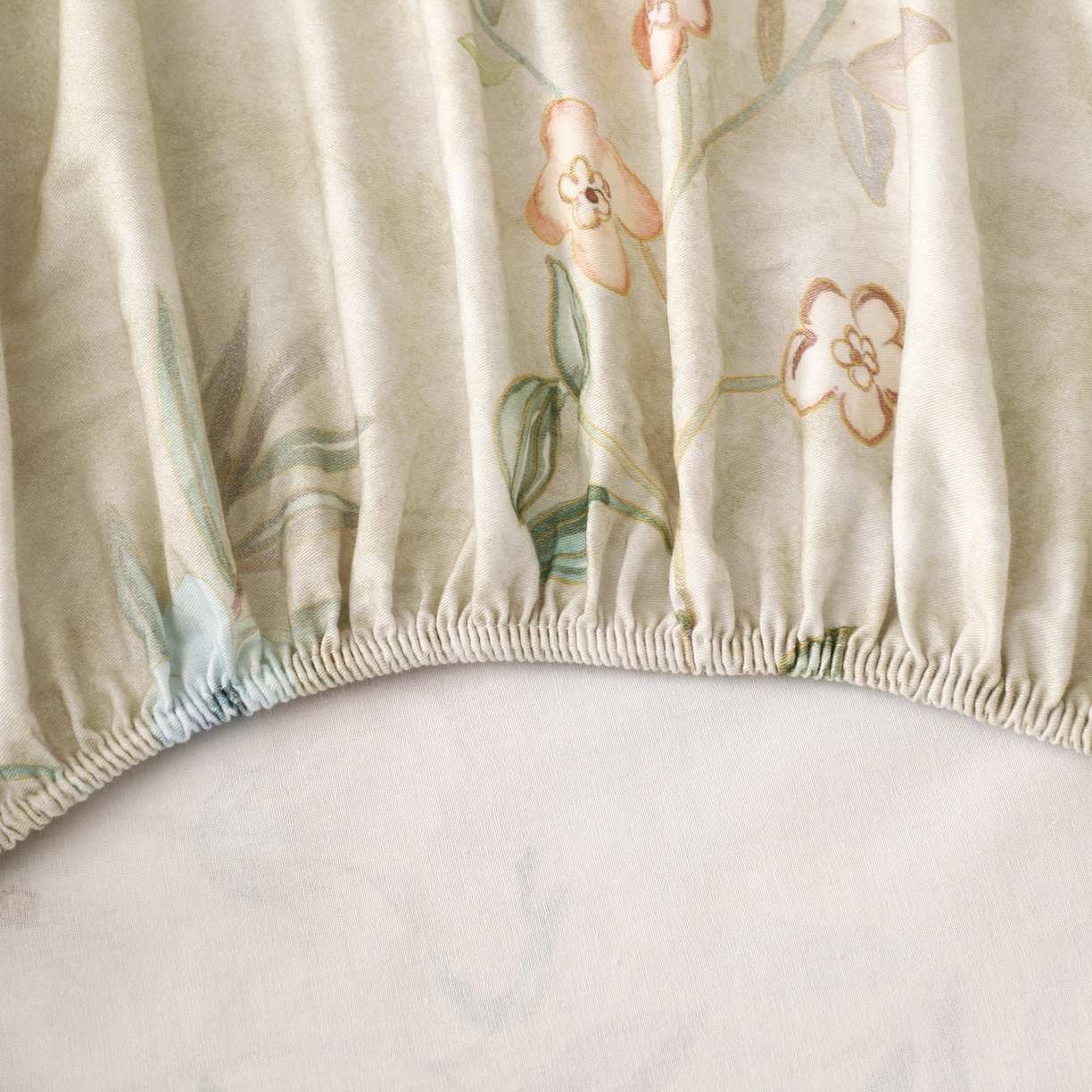 91家纺网 家纺一手货源 找家纺 金盛纺 2025新款全棉纯棉加厚磨毛印花单品床笠 床笠单件 美伊