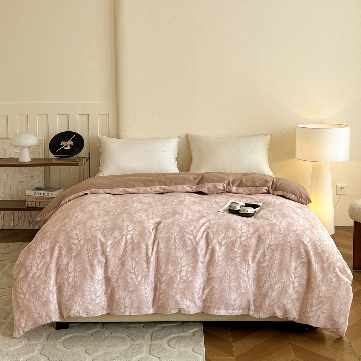 91家纺网 家纺一手货源 找家纺 （总）盛馨家纺 2025新款秋冬百分百全棉纯棉磨毛单双人被套单被套被套单件