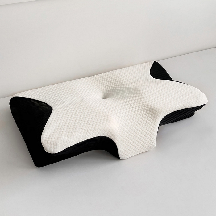 91家纺网 家纺一手货源 找家纺 （总）锦鲤枕芯 2025新款蝶形护颈记忆枕