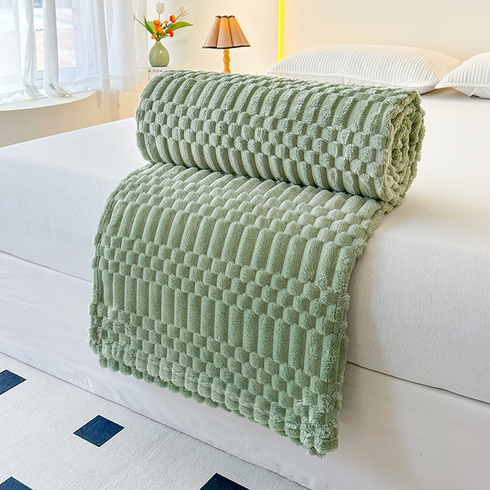 91家纺网 家纺一手货源 找家纺 （总）栩裕纺织 2025春夏新款子母金龟绒毛毯毯子