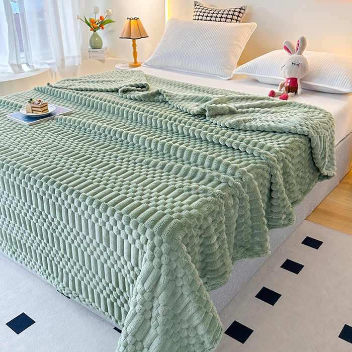 91家纺网 家纺一手货源 找家纺 （总）栩裕纺织 2025春夏新款子母金龟绒毛毯毯子