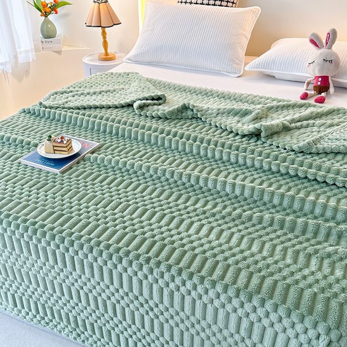 91家纺网 家纺一手货源 找家纺 （总）栩裕纺织 2025春夏新款子母金龟绒毛毯毯子