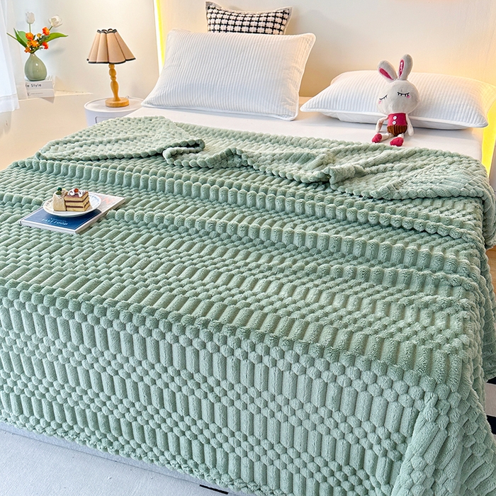 91家纺网 家纺一手货源 找家纺 （总）栩裕纺织 2025春夏新款子母金龟绒毛毯毯子