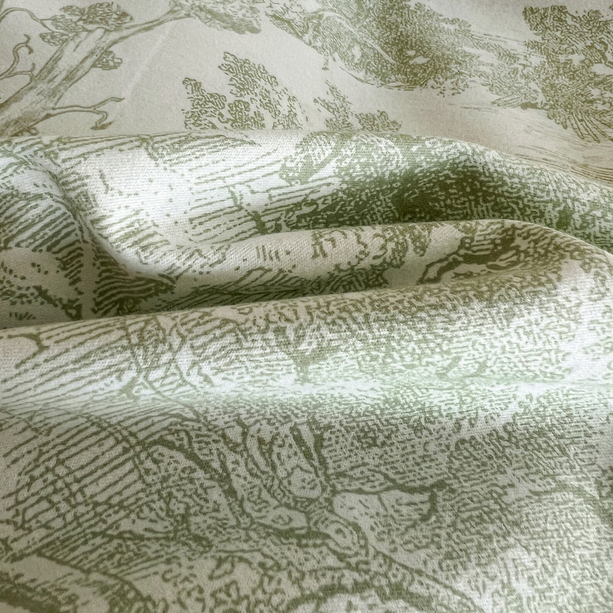 91家纺网 家纺一手货源 找家纺 盛馨家纺 2025新款秋冬百分百全棉纯棉磨毛单枕套枕套单件 印象山水