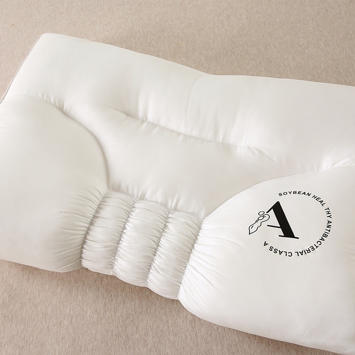 91家纺网 家纺一手货源 找家纺 （总）锦鲤枕芯 2025新款褶皱酒店枕芯护颈枕头48*74cm