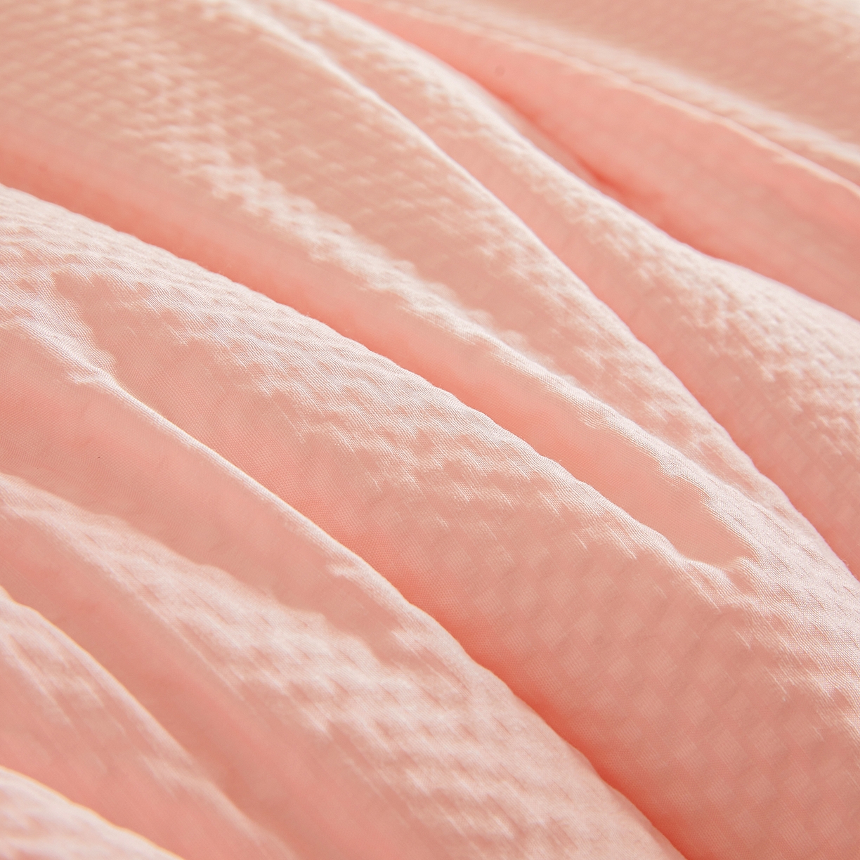 91家纺网 家纺一手货源 找家纺 合纵跨境工厂 2025秋冬新款7A抗菌A类大豆纤维被子被芯跨境外贸一件代发亚马逊希音包过核价-提花皱皱纱大豆纤维被 蜜桃粉