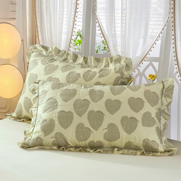 91家纺网 家纺一手货源 找家纺 （总）益利多 2025新款全棉夹棉花边枕套纯棉枕芯套子加厚