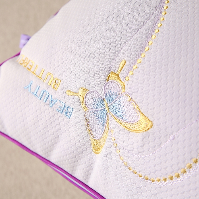 91家纺网 家纺一手货源 找家纺 （总）锦鲤枕芯 2023新款蝴蝶熏香眠眠分区护颈枕芯酒店枕头48*74cm