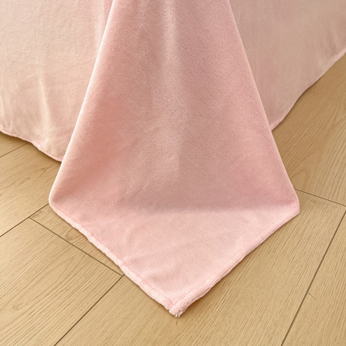 91家纺网 家纺一手货源 找家纺 如一 2025新款A类高克重印花牛奶绒四件套 俏皮狗