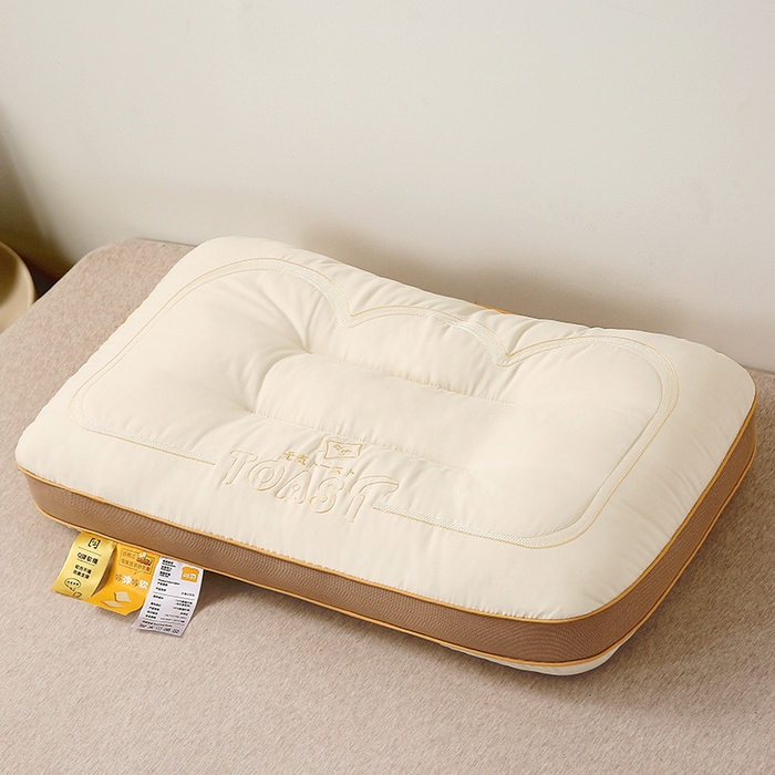 91家纺网 家纺一手货源 找家纺 （总）锦鲤枕芯 2023新款吐司面包枕芯护颈枕头48*74cm