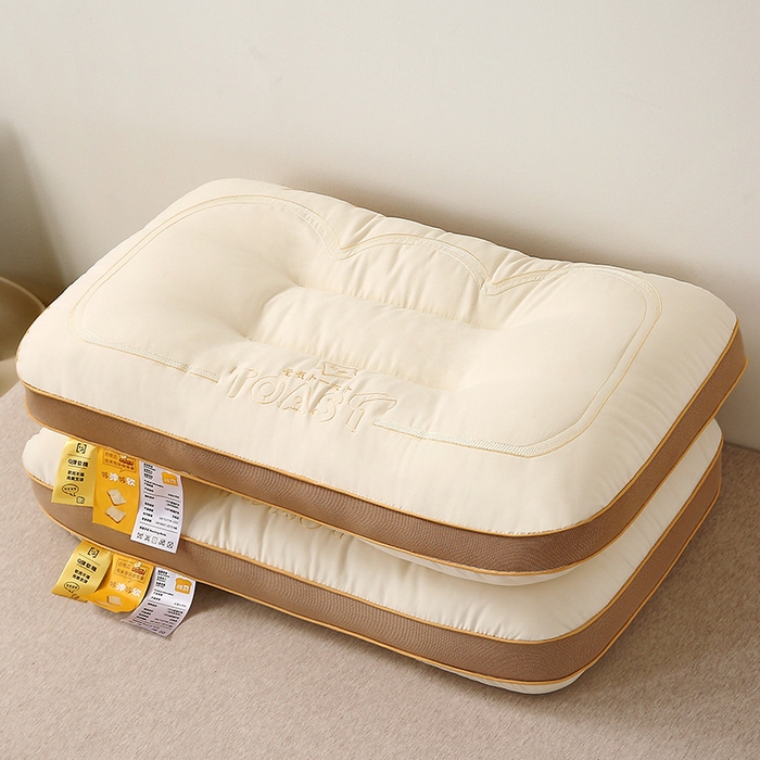 91家纺网 家纺一手货源 找家纺 （总）锦鲤枕芯 2023新款吐司面包枕芯护颈枕头48*74cm