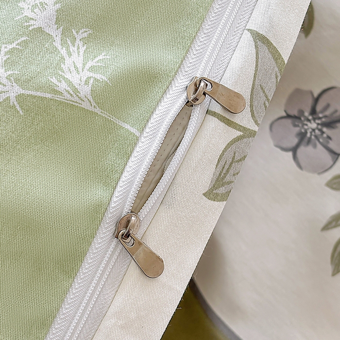 91家纺网 家纺一手货源 找家纺 宇彬家纺 2025直播新款13070全棉纯棉印花床单床笠款四件套和单被套一字绣工艺款 一字绣 暗香