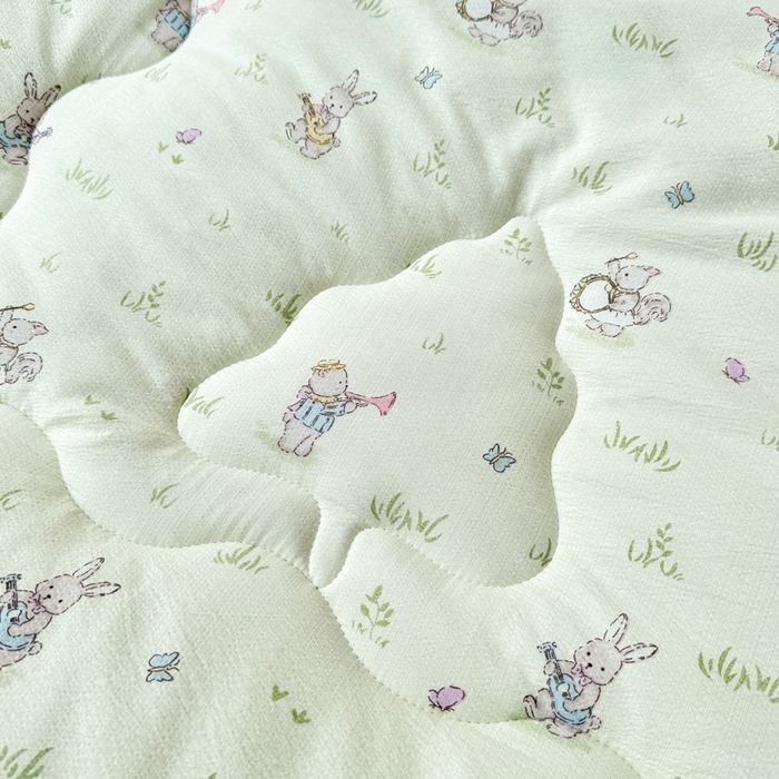 91家纺网 家纺一手货源 找家纺 鑫贝阳 2025新款A类亲肤邹邹纱冬被被子被芯 音乐家