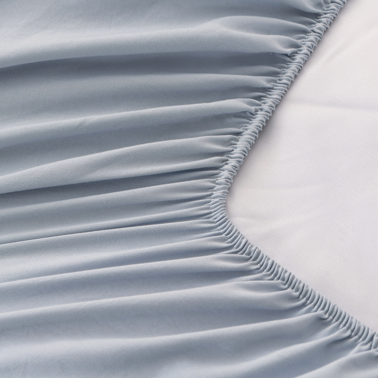 91家纺网 家纺一手货源 找家纺 推推家纺 2025新款A类水洗棉花边床笠单品床笠床笠单件 蝴蝶-蓝色