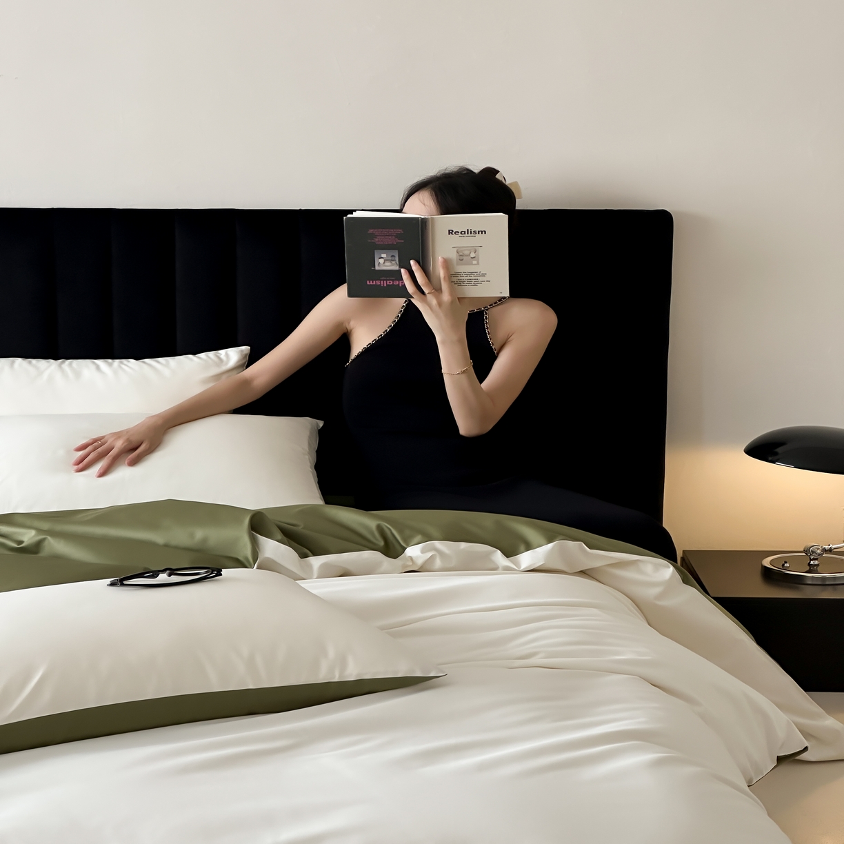 91家纺网 家纺一手货源 找家纺 馨蕊家居 2025春夏新品100S高奢简约长绒棉系列-棉拾光（非会员+20） 控价：不低于218/248/268 棉拾光-灰湖绿