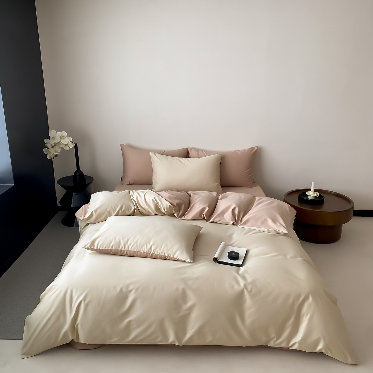 馨蕊家居 2025春夏新品100S高奢简约长绒棉系列-棉拾光（非会员+20） 控价：不低于218/248/268 棉拾光-落日余光