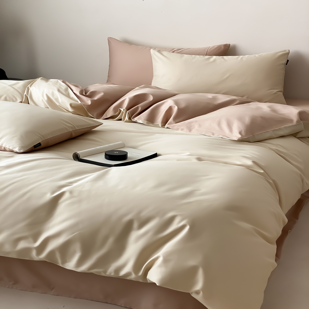 91家纺网 家纺一手货源 找家纺 馨蕊家居 2025春夏新品100S高奢简约长绒棉系列-棉拾光（非会员+20） 控价：不低于218/248/268 棉拾光-落日余光