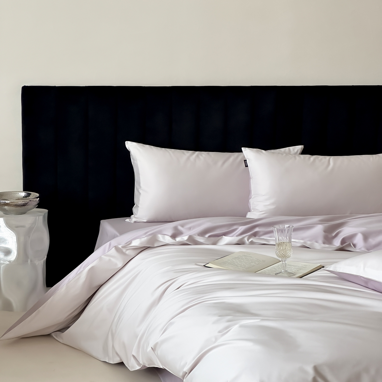 馨蕊家居 2025春夏新品100S高奢简约长绒棉系列-棉拾光（非会员+20） 控价：不低于218/248/268 棉拾光-满天星紫