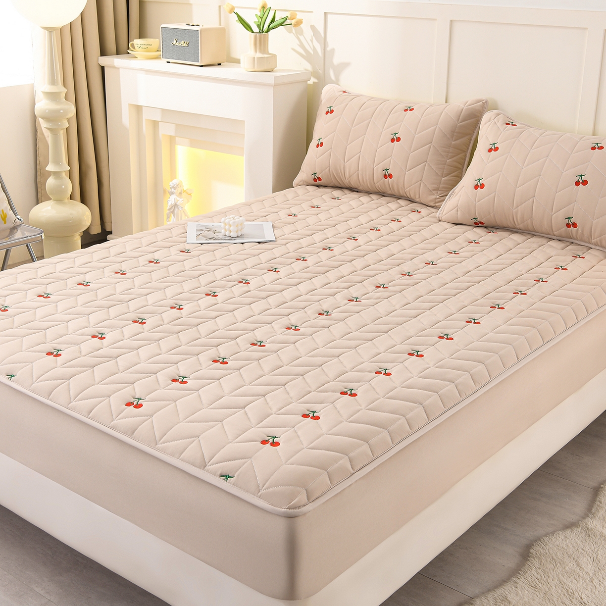 91家纺网 家纺一手货源 找家纺 （总）推推家纺 2025新款A类水洗棉床笠单品床笠床笠单件