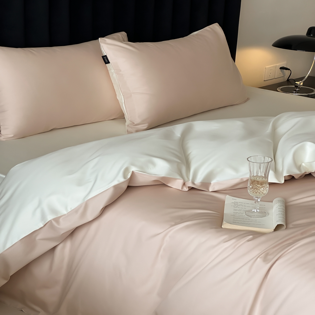 91家纺网 家纺一手货源 找家纺 馨蕊家居 2025春夏新品100S高奢简约长绒棉系列-棉拾光（非会员+20） 控价：不低于218/248/268 棉拾光-奶油杏