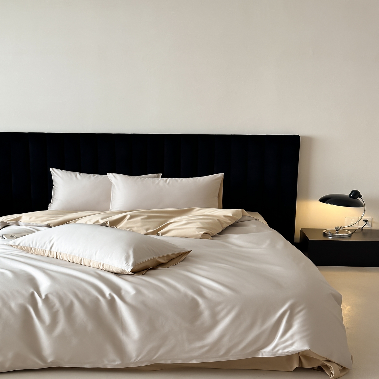 91家纺网 家纺一手货源 找家纺 馨蕊家居 2025春夏新品100S高奢简约长绒棉系列-棉拾光（非会员+20） 控价：不低于218/248/268 棉拾光-松栗