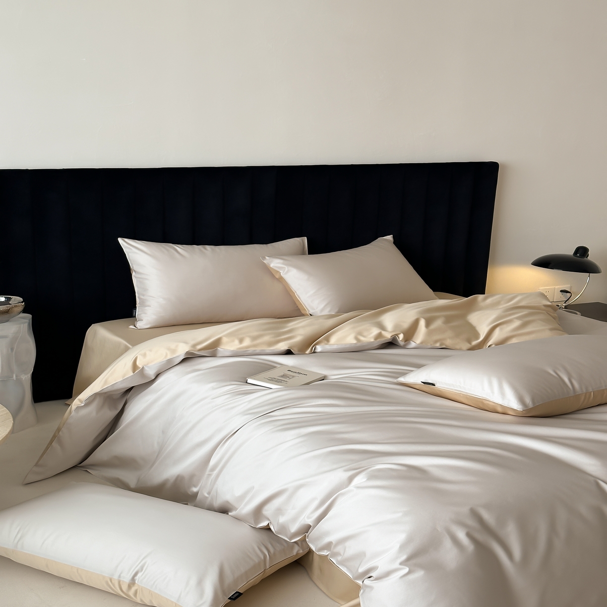 91家纺网 家纺一手货源 找家纺 馨蕊家居 2025春夏新品100S高奢简约长绒棉系列-棉拾光（非会员+20） 控价：不低于218/248/268 棉拾光-松栗