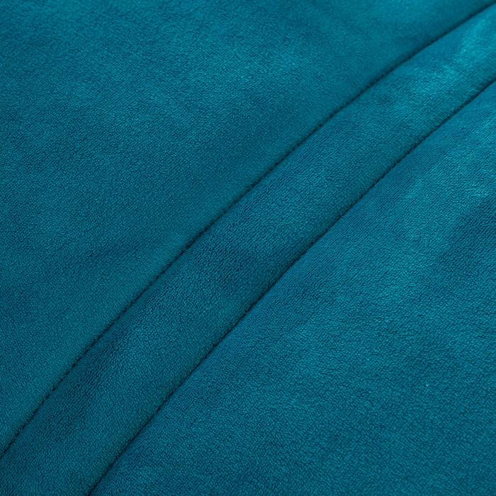 91家纺网 家纺一手货源 找家纺 81号家纺 2025新款双面牛奶绒纯色冬被被子被芯 宝石蓝