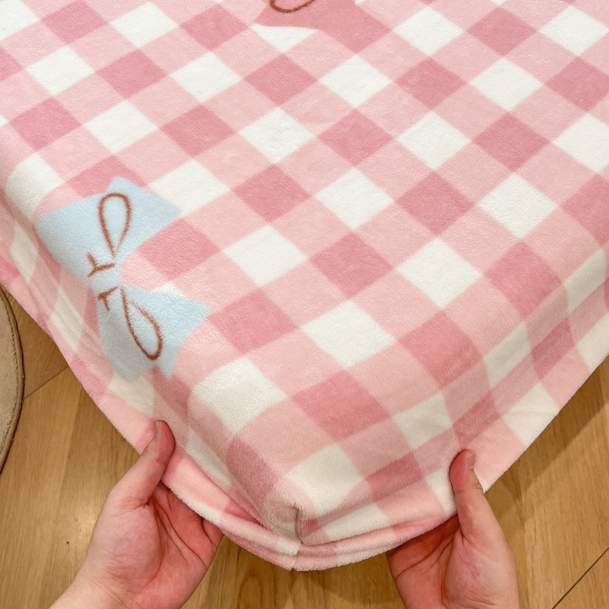 91家纺网 家纺一手货源 找家纺 暮思家居 2025新款正版授权三丽鸥大版牛奶绒数码印花单品床笠单件床笠(带标价格） 绒A版-相框美乐蒂