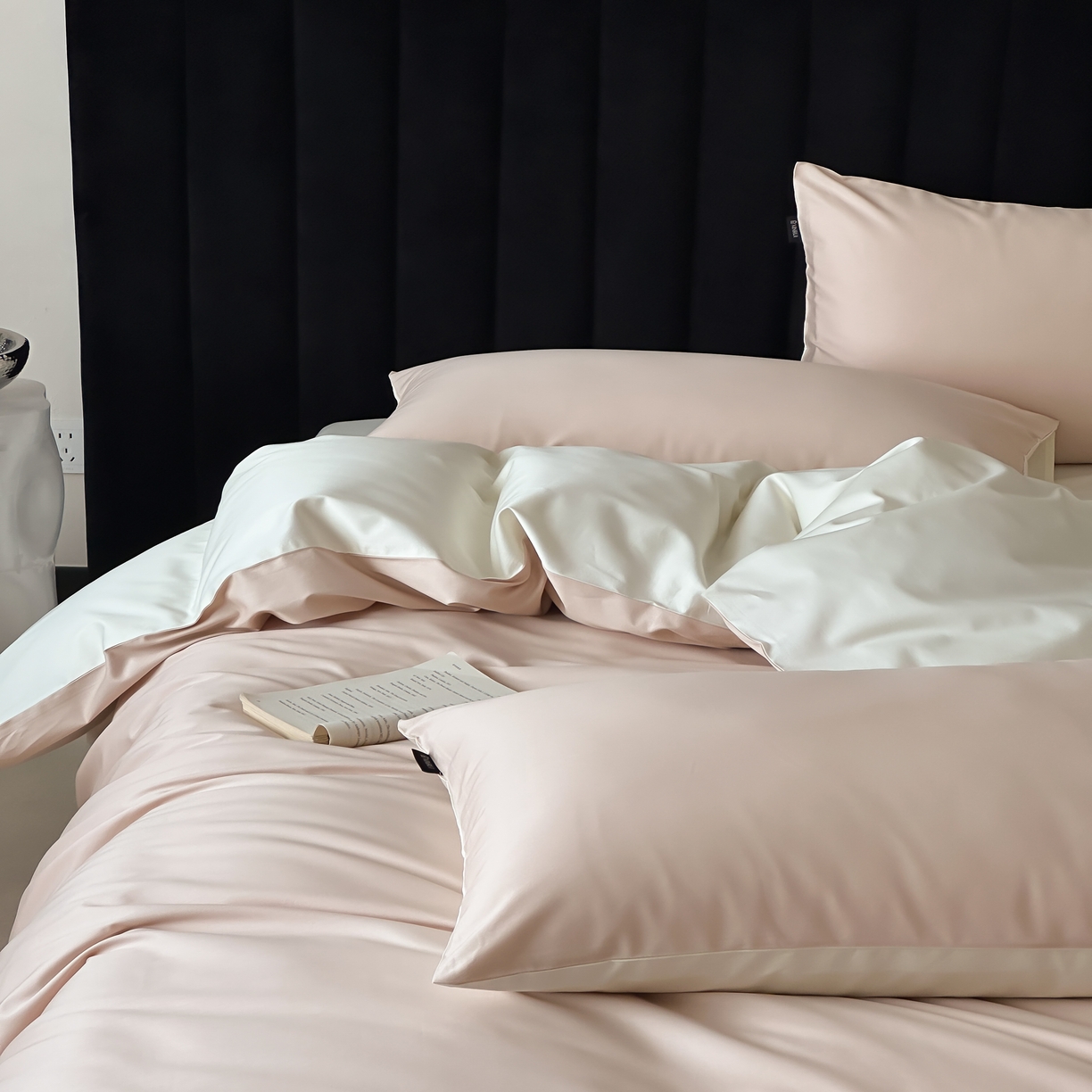 91家纺网 家纺一手货源 找家纺 馨蕊家居 2025春夏新品100S高奢简约长绒棉系列-棉拾光（非会员+20） 控价：不低于218/248/268 棉拾光-香槟