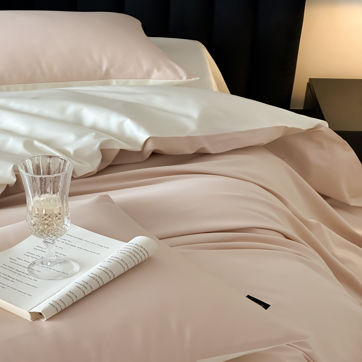 91家纺网 家纺一手货源 找家纺 馨蕊家居 2025春夏新品100S高奢简约长绒棉系列-棉拾光（非会员+20） 控价：不低于218/248/268 棉拾光-香槟